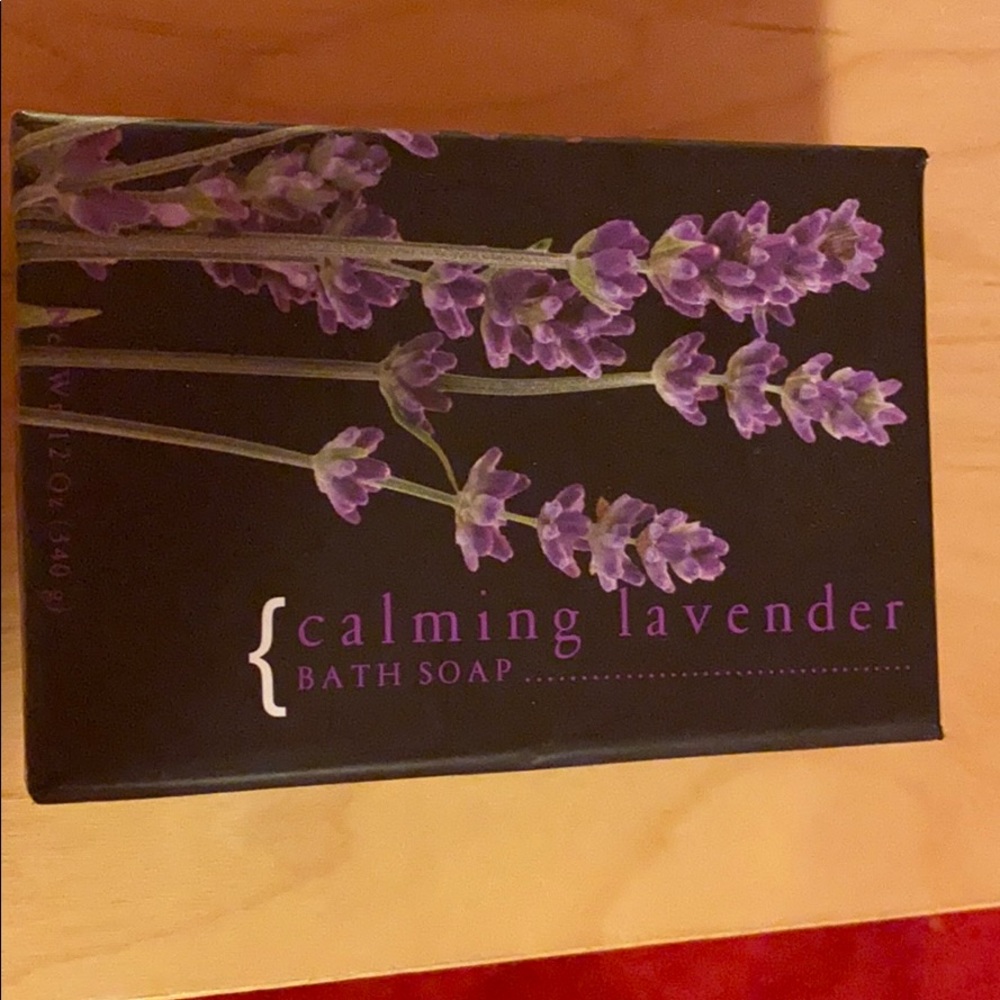 NWT Calming Lavender Bath Soap